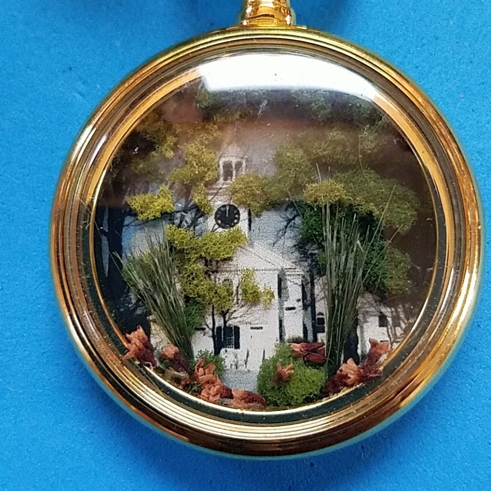 Church Collectable  Costume Pocket Watch Look